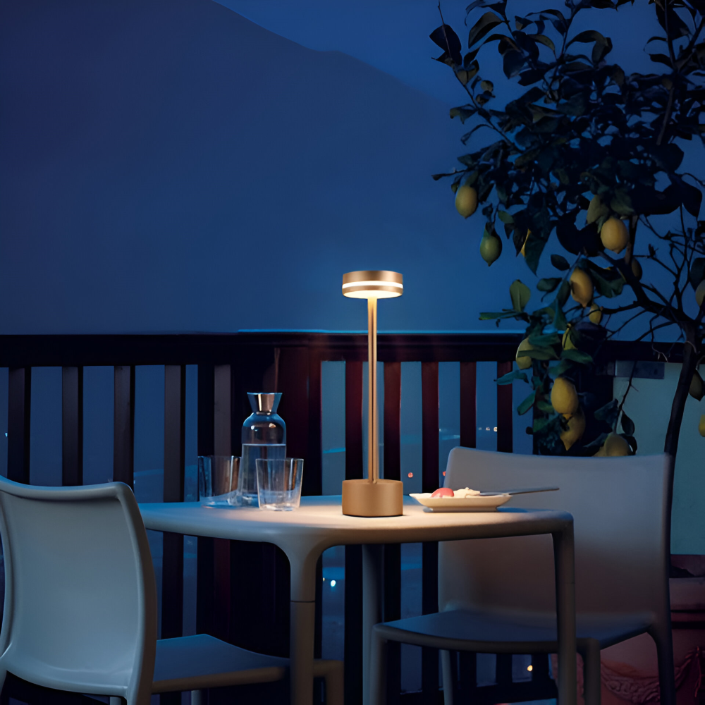 Mantle Touch Lampa - Bärbar, uppladdningsbar Bordslampa - Dimbar belysning