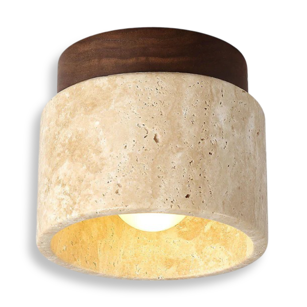MarWood Taklampa - Travertin Taklampa - Infälld Spotlight