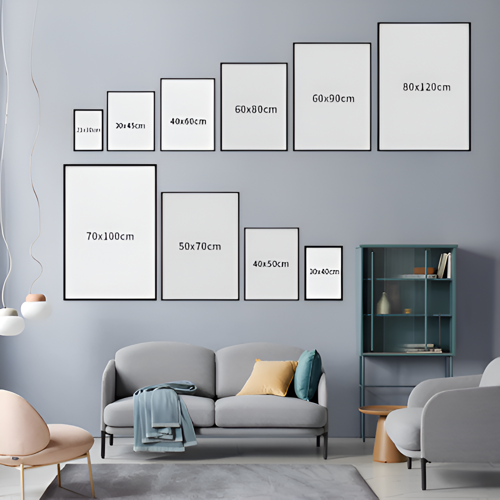 MaxiCite - Maximalistiska Inspirerande Citat Canvasmålning - Modern Väggkonst Dekoration
