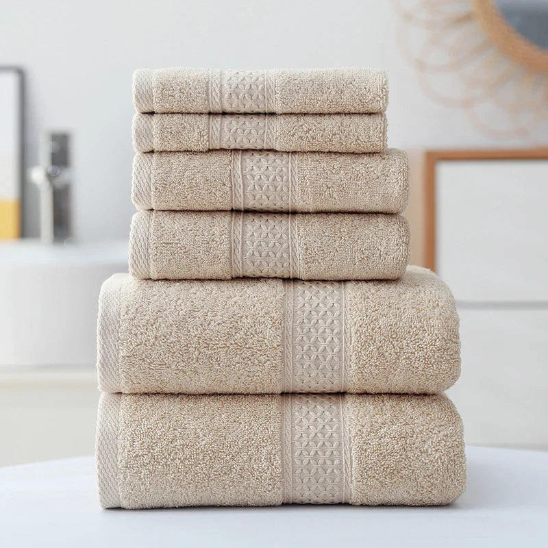 Minimalistisk 3-delad Handduksset - Ultramjuk Ekologisk Bomull i Elegant Design 2