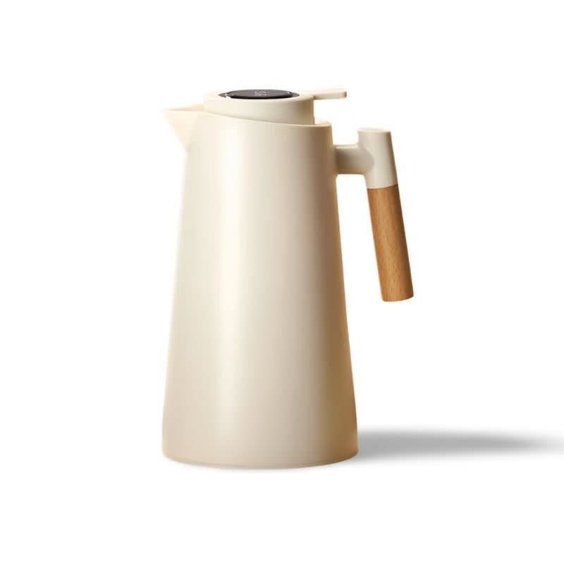 Minimalistisk Termosflaska 1L - Läcksäker Elegant Design För Varma Och Kalla Drycker 0