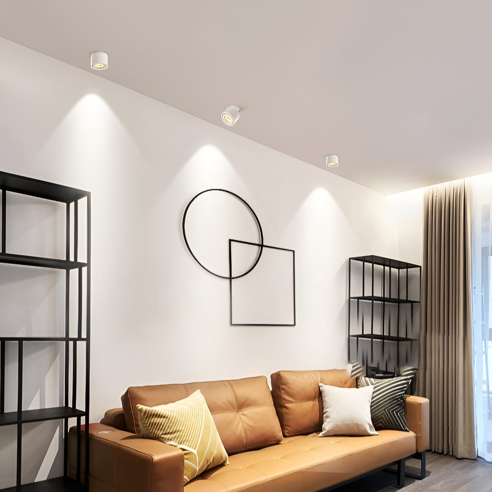 Moderna Cylindriska LED Downlight - Taklampa med Justerbar Ljusstyrka