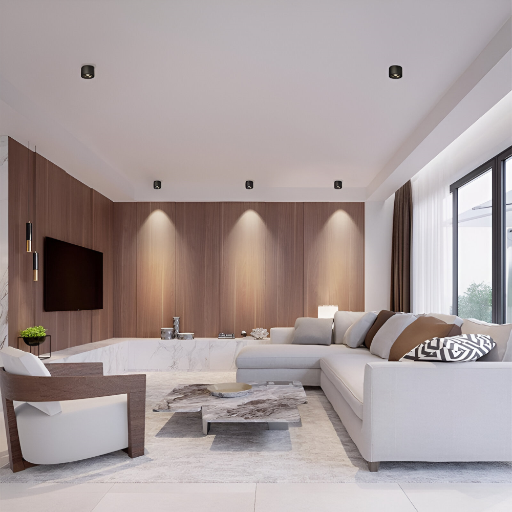 Moderna Cylindriska LED Downlight - Taklampa med Justerbar Ljusstyrka