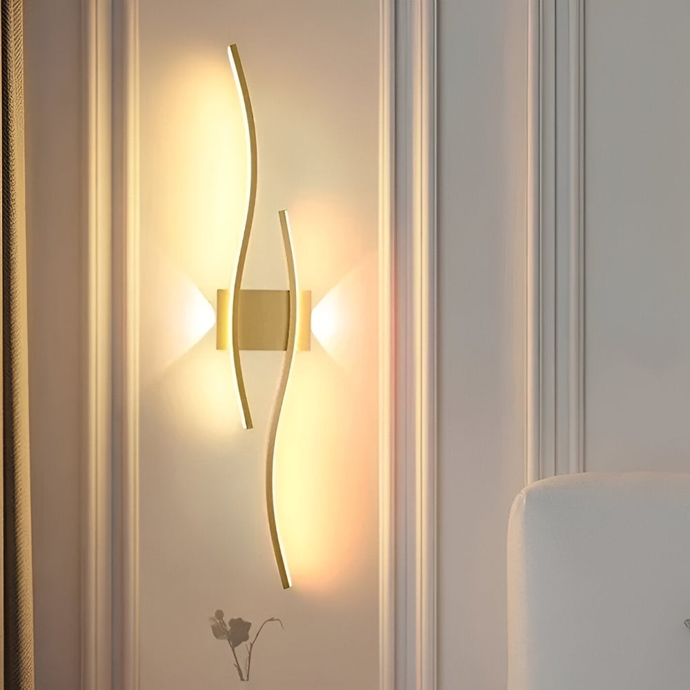 Modern Energieffektiv LED-Vägglampa för Stilfull Belysning i Hemmet
