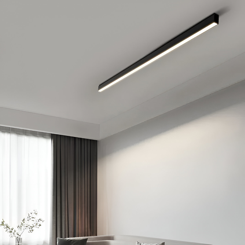 Modern Lång Linjär Taklampa - Nordisk LED Taklampa