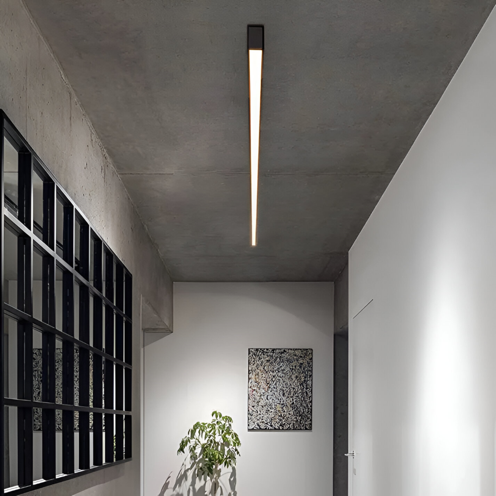 Modern Lång Linjär Taklampa - Nordisk LED Taklampa