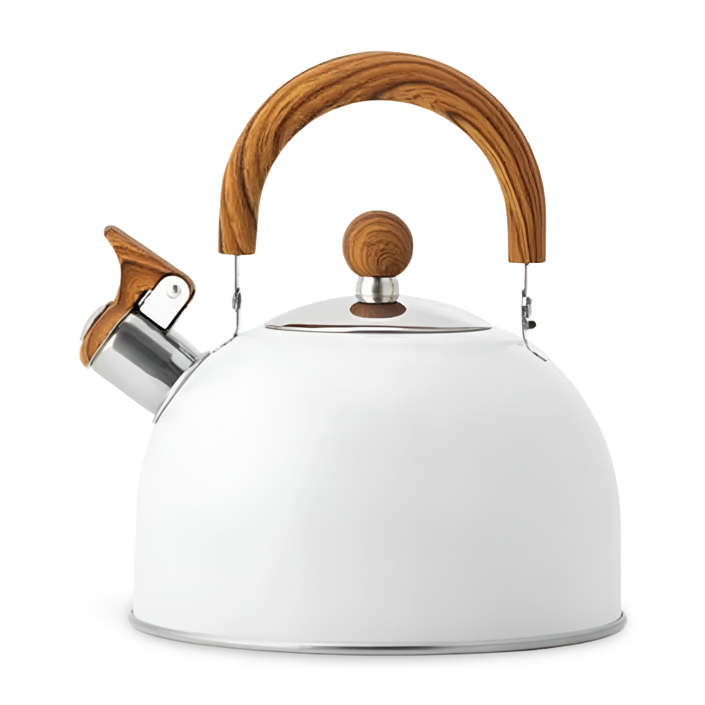 Modern Vattenkokare I Rostfritt Stål - 3L Robust Vattenkokare Med Ergonomiskt Handtag För Kök 7