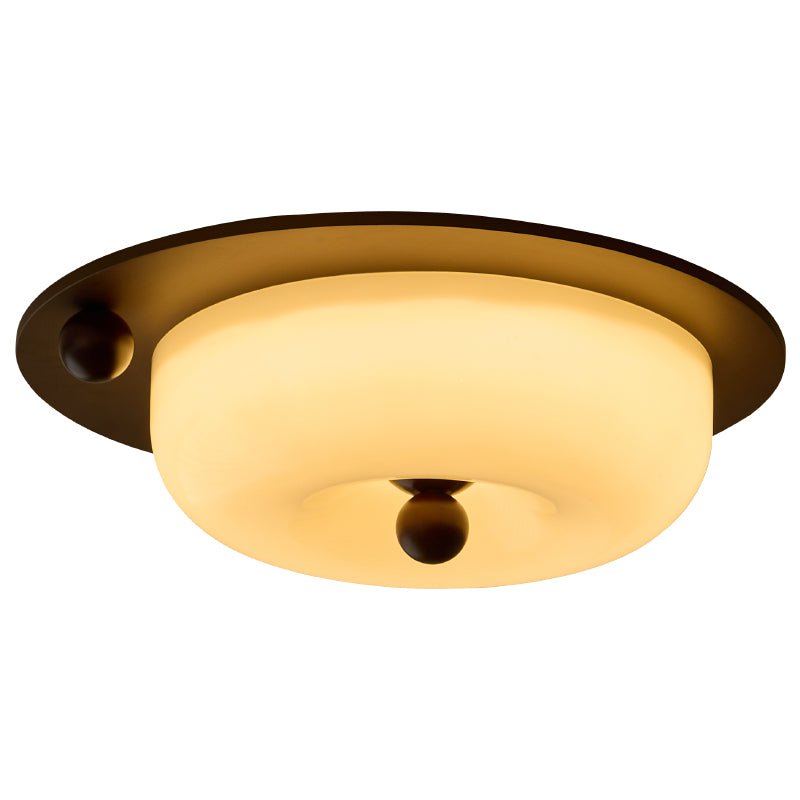 Taklampa I Glas Med Integrerad LED