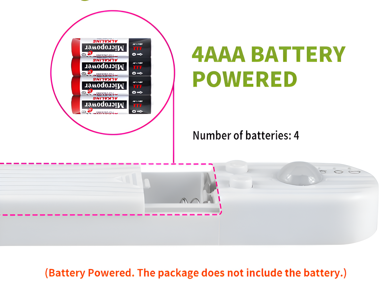 MotionBeam LED-remsor - Vattentåliga rörelsesensor LED-belysningar
