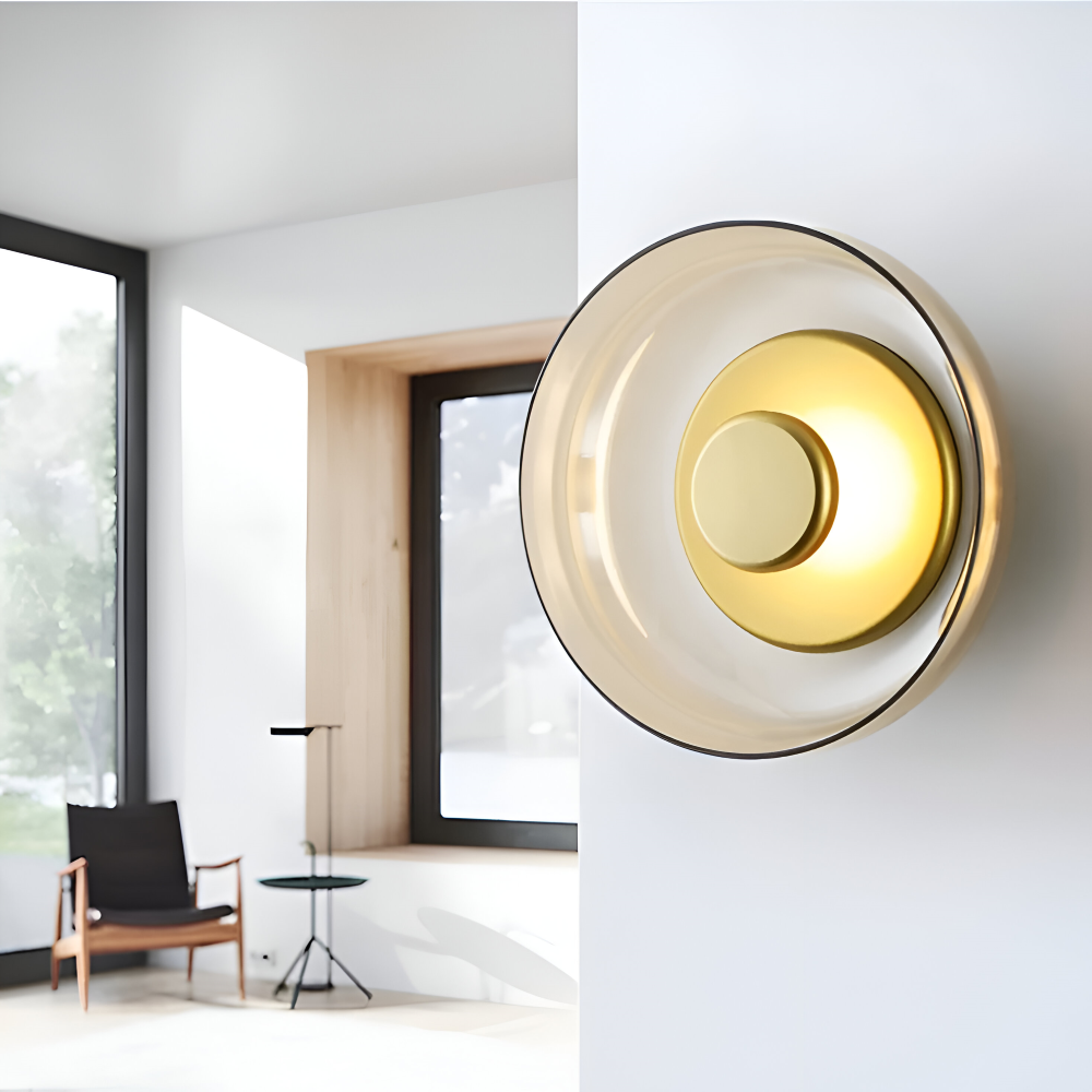 NordBowl Vägglampa - Rund Nordic Lighting - Glasfat Vägglampa