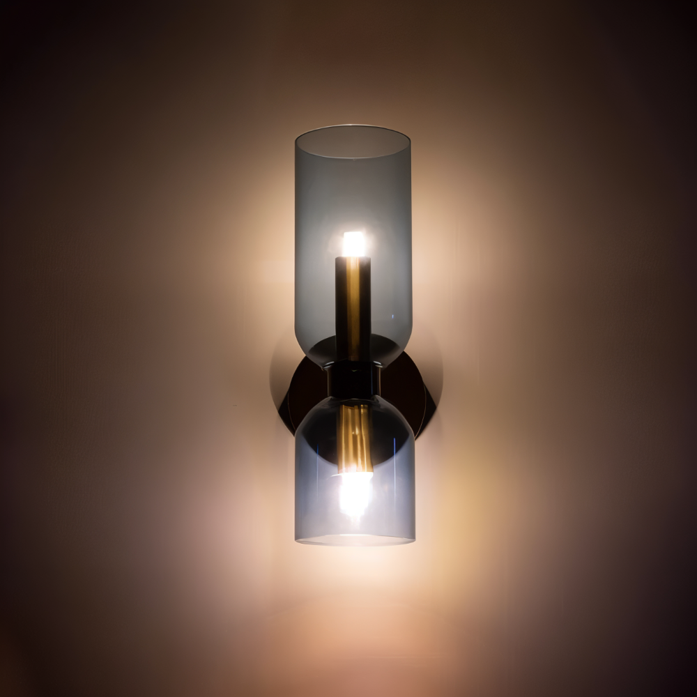Nordic Updown Vägglampa - Glas Vägglampa - Hall Vägglampa Design - Moderna Vägglampor LED