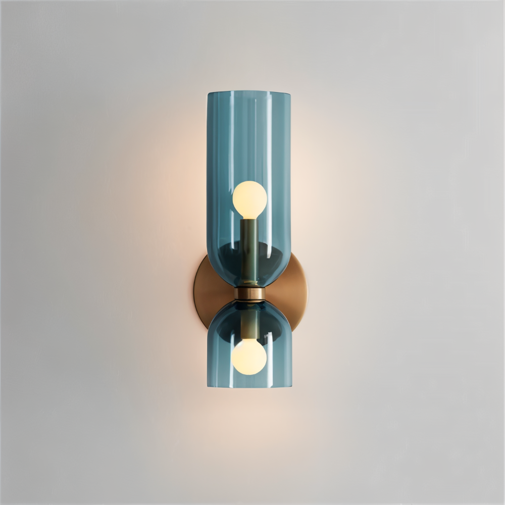 Nordic Updown Vägglampa - Glas Vägglampa - Hall Vägglampa Design - Moderna Vägglampor LED