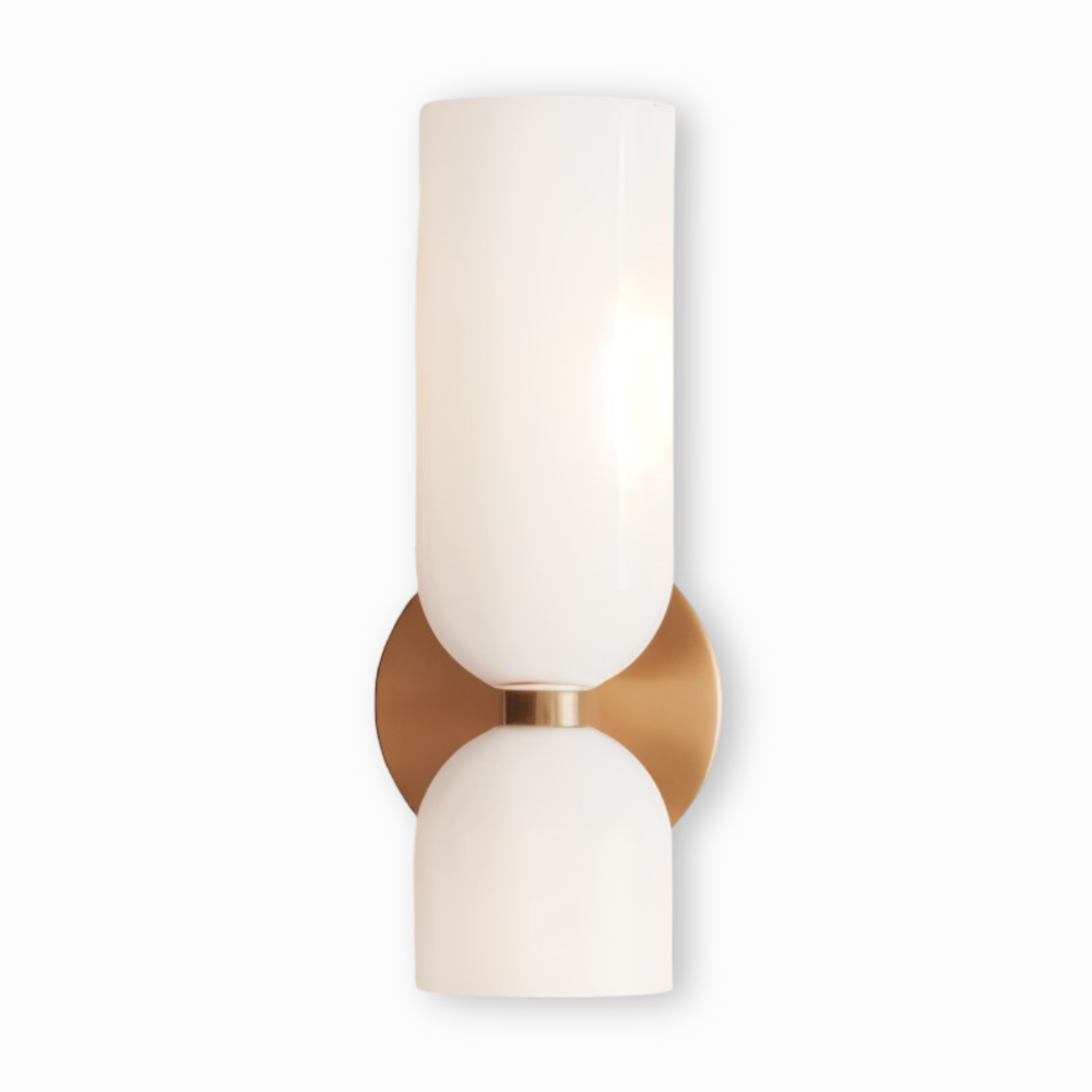 Nordic Updown Vägglampa - Glas Vägglampa - Hall Vägglampa Design - Moderna Vägglampor LED