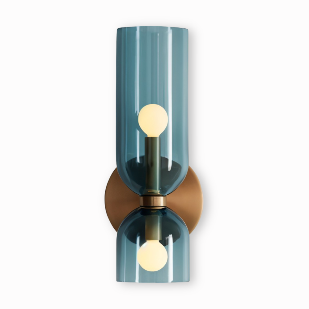 Nordic Updown Vägglampa - Glas Vägglampa - Hall Vägglampa Design - Moderna Vägglampor LED