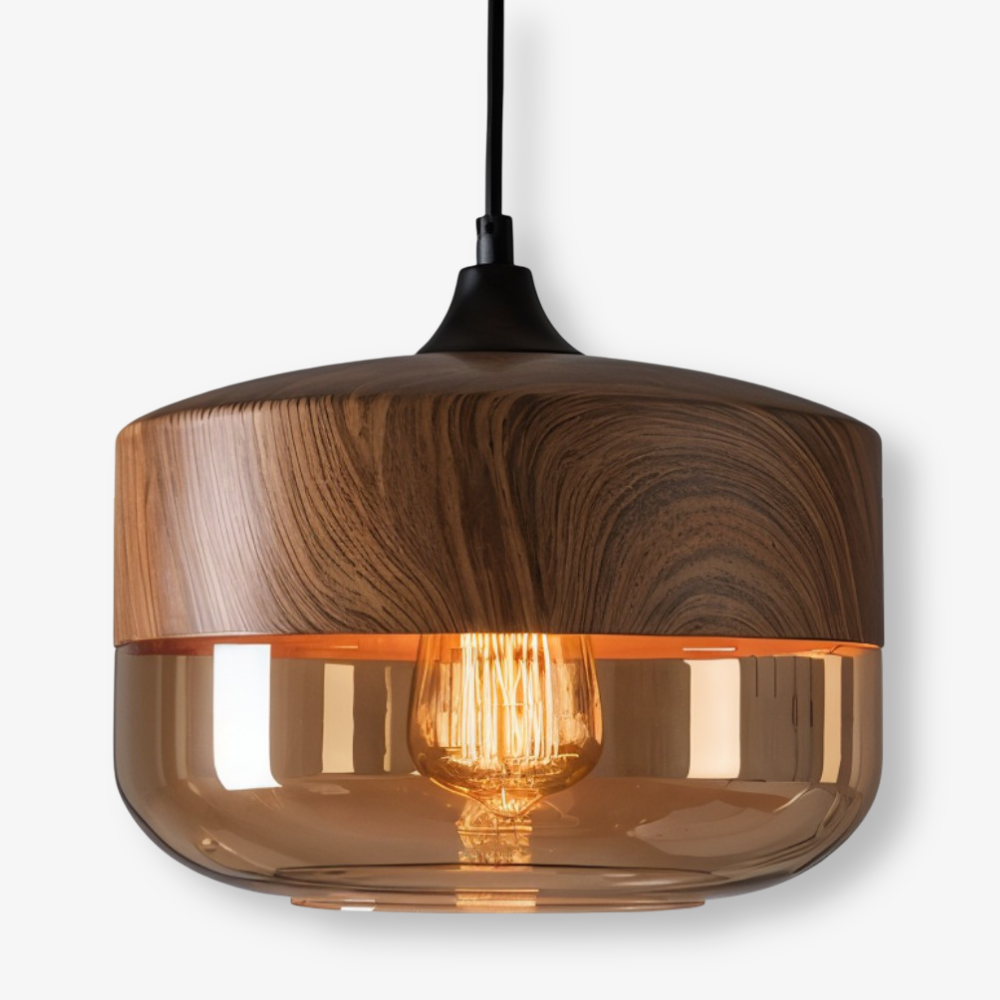 Nordic Gleam - Moderna Loftpendlar i Retroglas