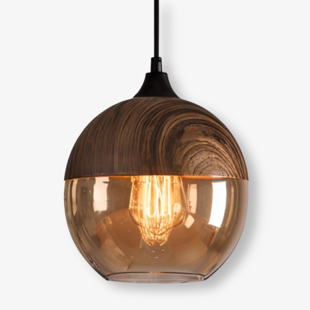 Nordic Gleam - Moderna Loftpendlar i Retroglas