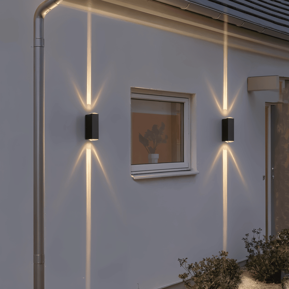 Vattentäta Vägglampor för Utomhus- och Inomhusbruk - Modern LED-Vägglampa