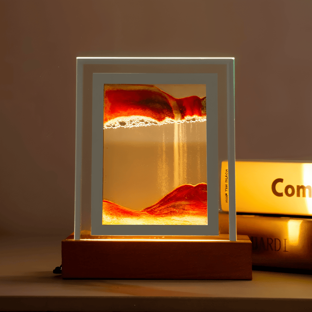 3DFlow Nattlampa - Kreativ ram Kvicksand Konstinredning