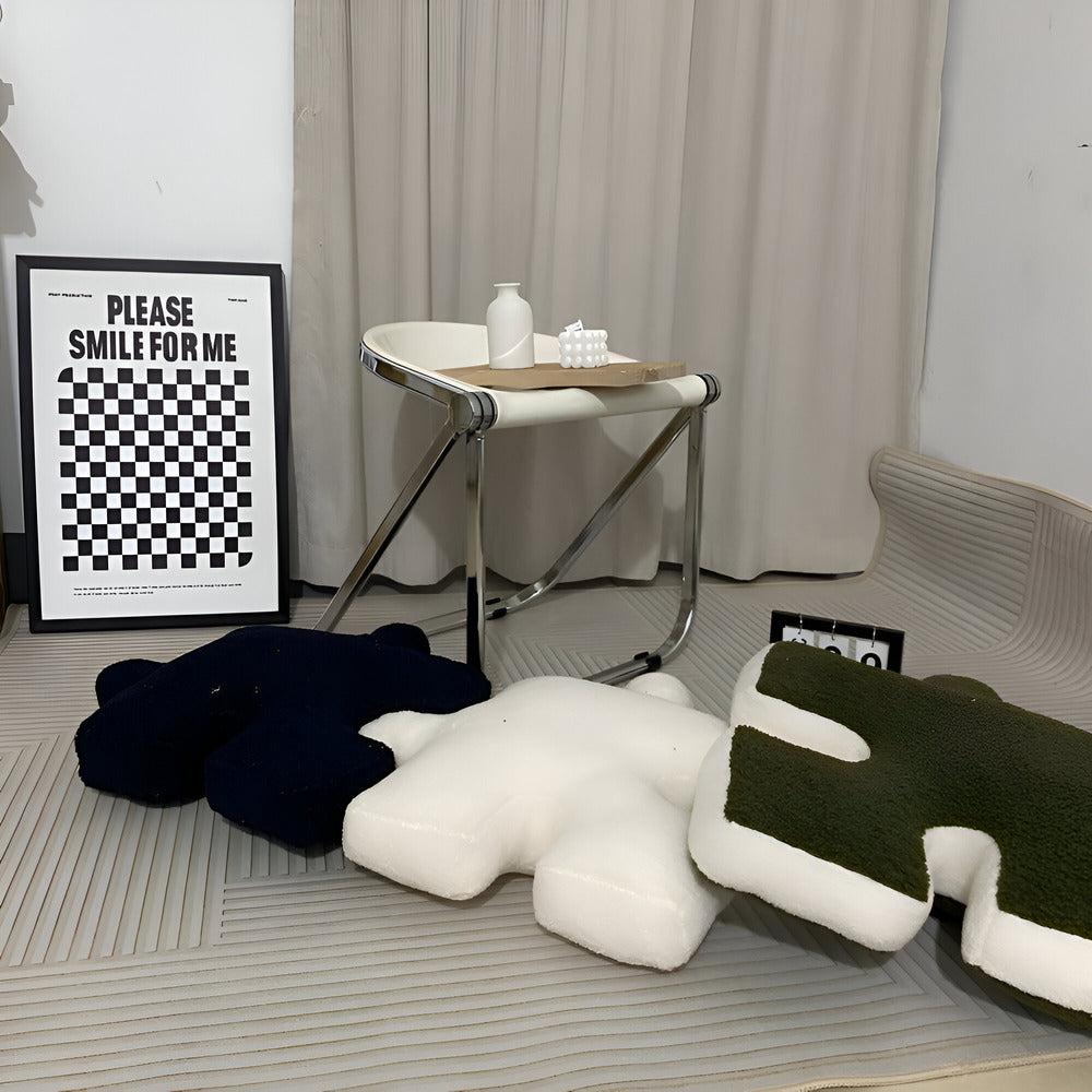 Färgglad 3D Pusselkudde - Interaktivt tygspel för barn och vuxna
