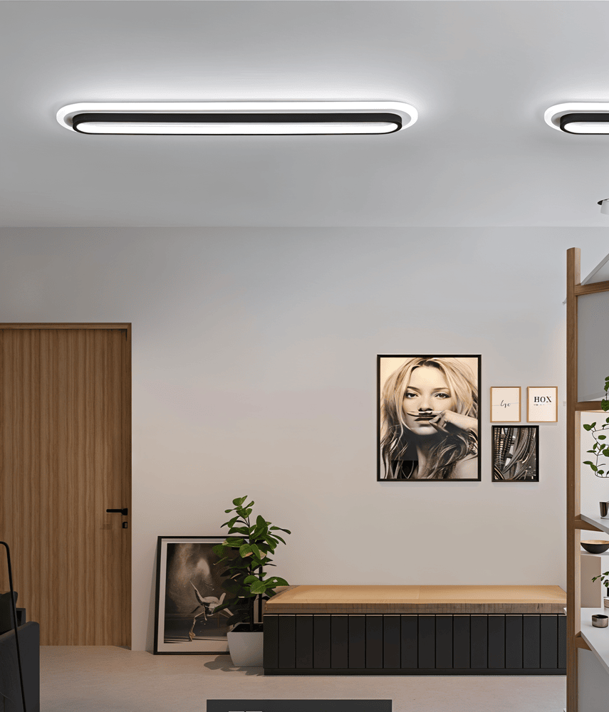 Aisle Lux Moderna Ovala LED-Taklampor - Utanpåliggande Lampor