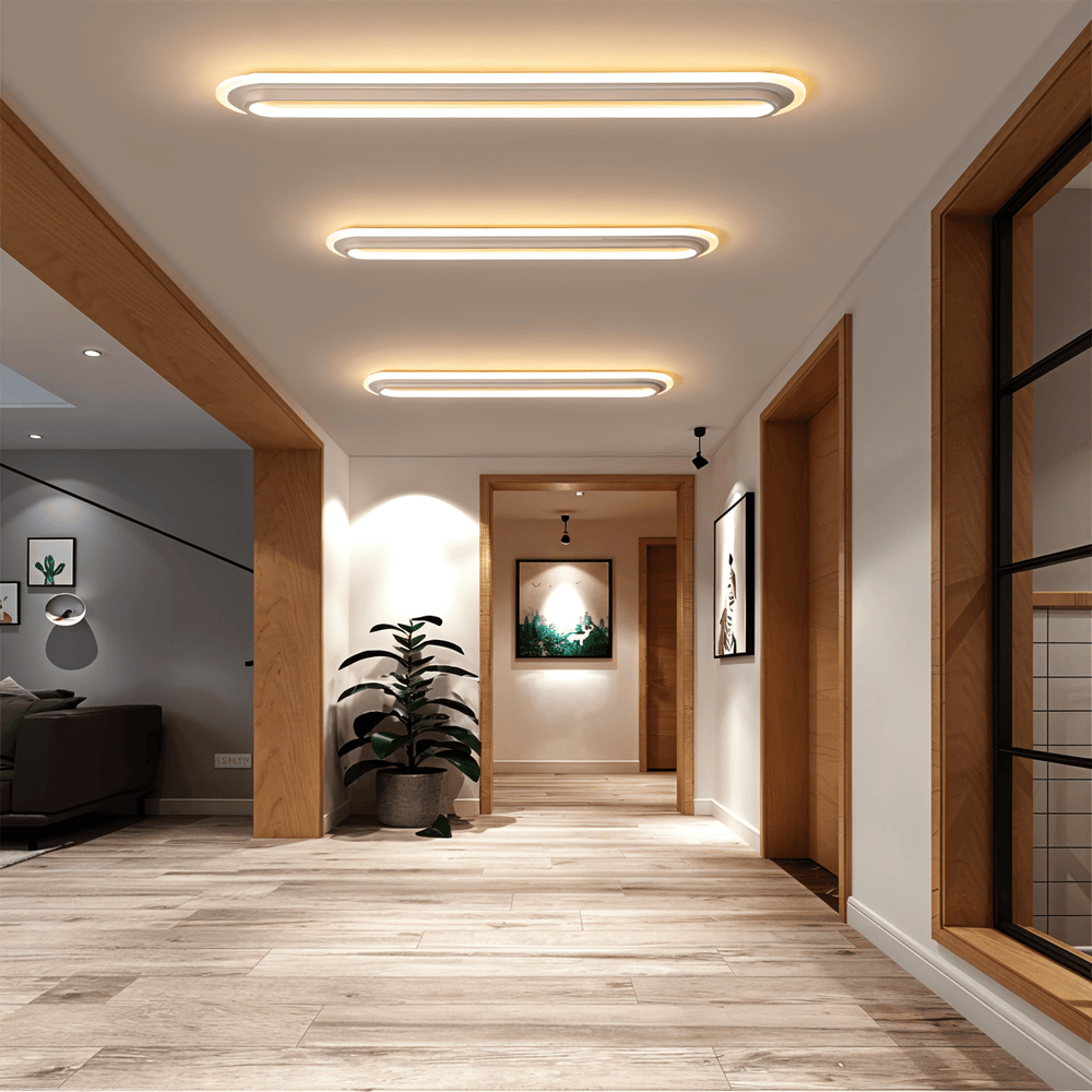 Aisle Lux Moderna Ovala LED-Taklampor - Utanpåliggande Lampor