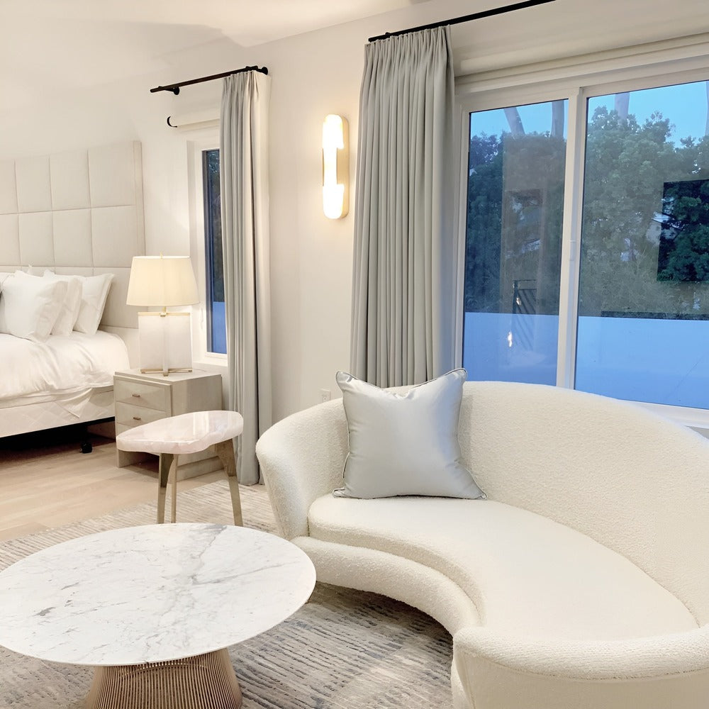 Vägglampa i Alabaster - Modern Vägglampa i Koppar - LED-Vägglampa