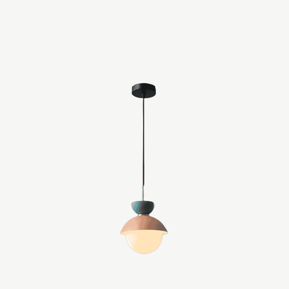 AluGlobe - Modern Macaron Taklampa i Aluminium