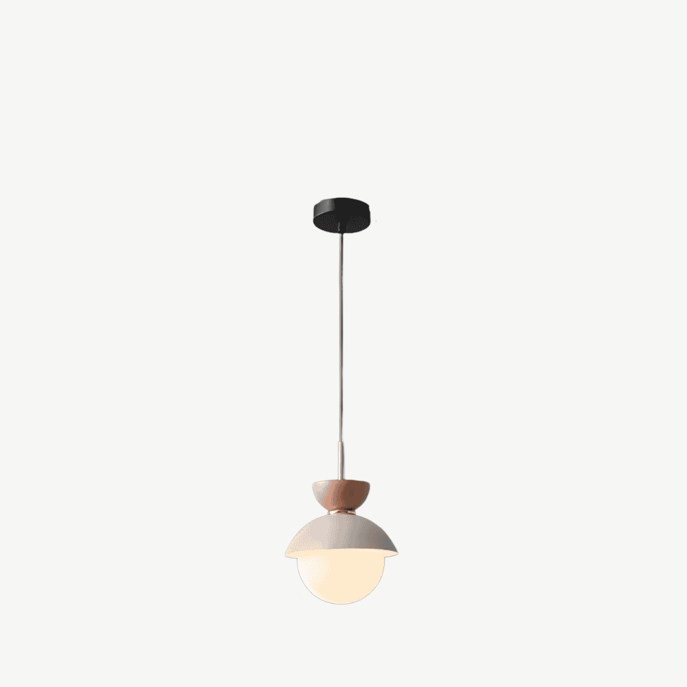 AluGlobe - Modern Macaron Taklampa i Aluminium