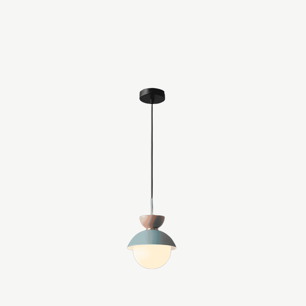 AluGlobe - Modern Macaron Taklampa i Aluminium