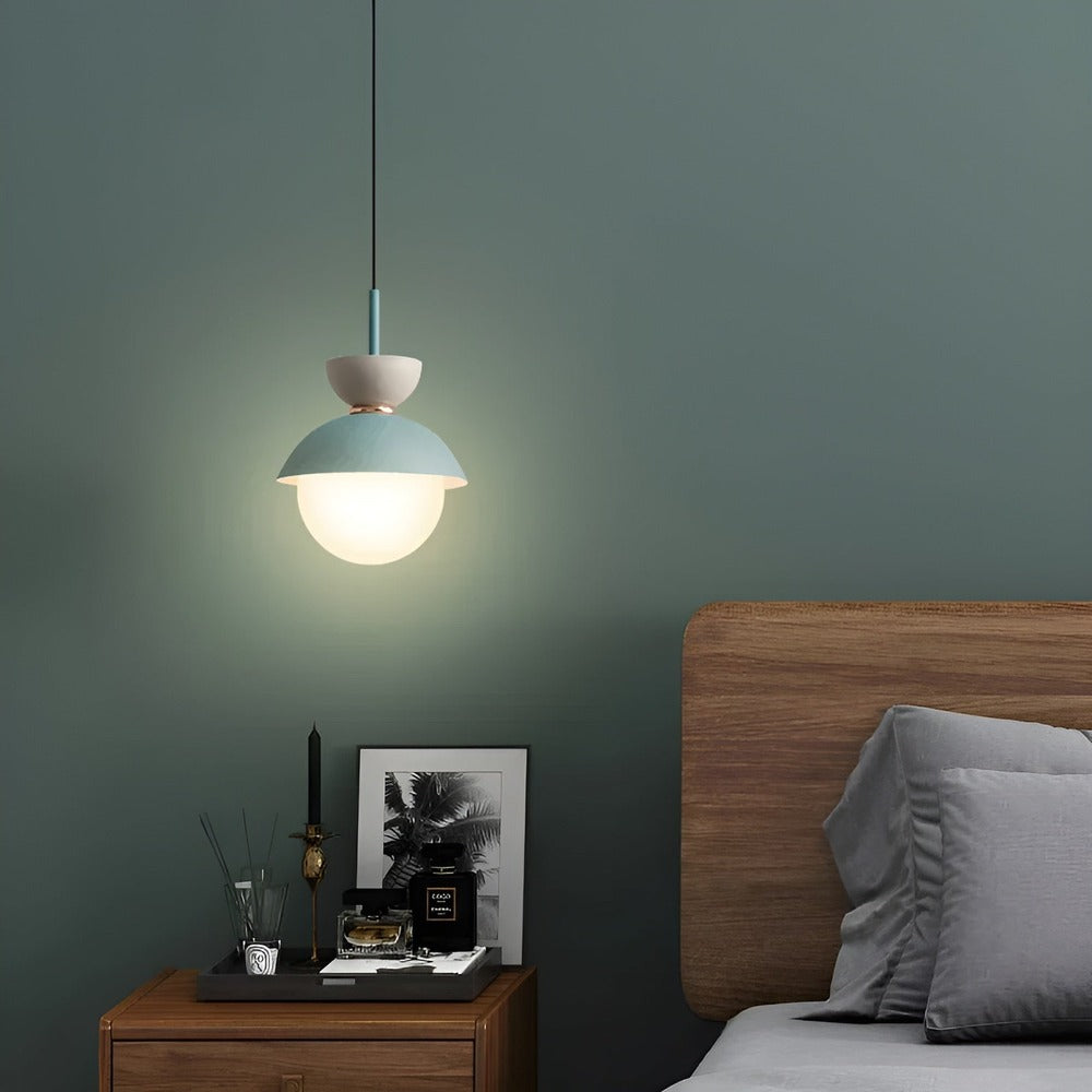 AluGlobe - Modern Macaron Taklampa i Aluminium