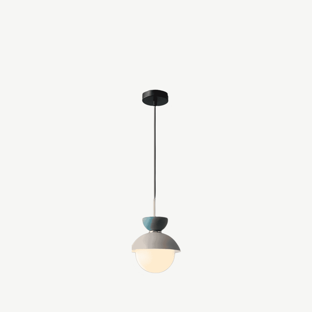 AluGlobe - Modern Macaron Taklampa i Aluminium
