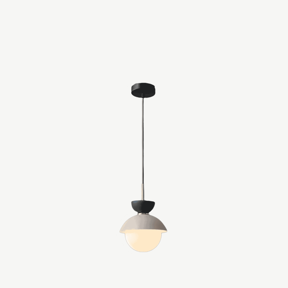 AluGlobe - Modern Macaron Taklampa i Aluminium