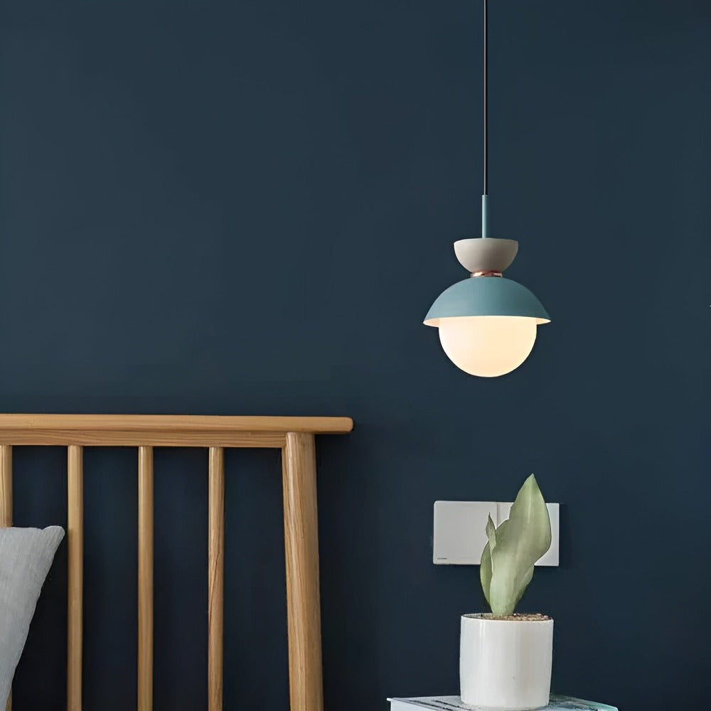 AluGlobe - Modern Macaron Taklampa i Aluminium