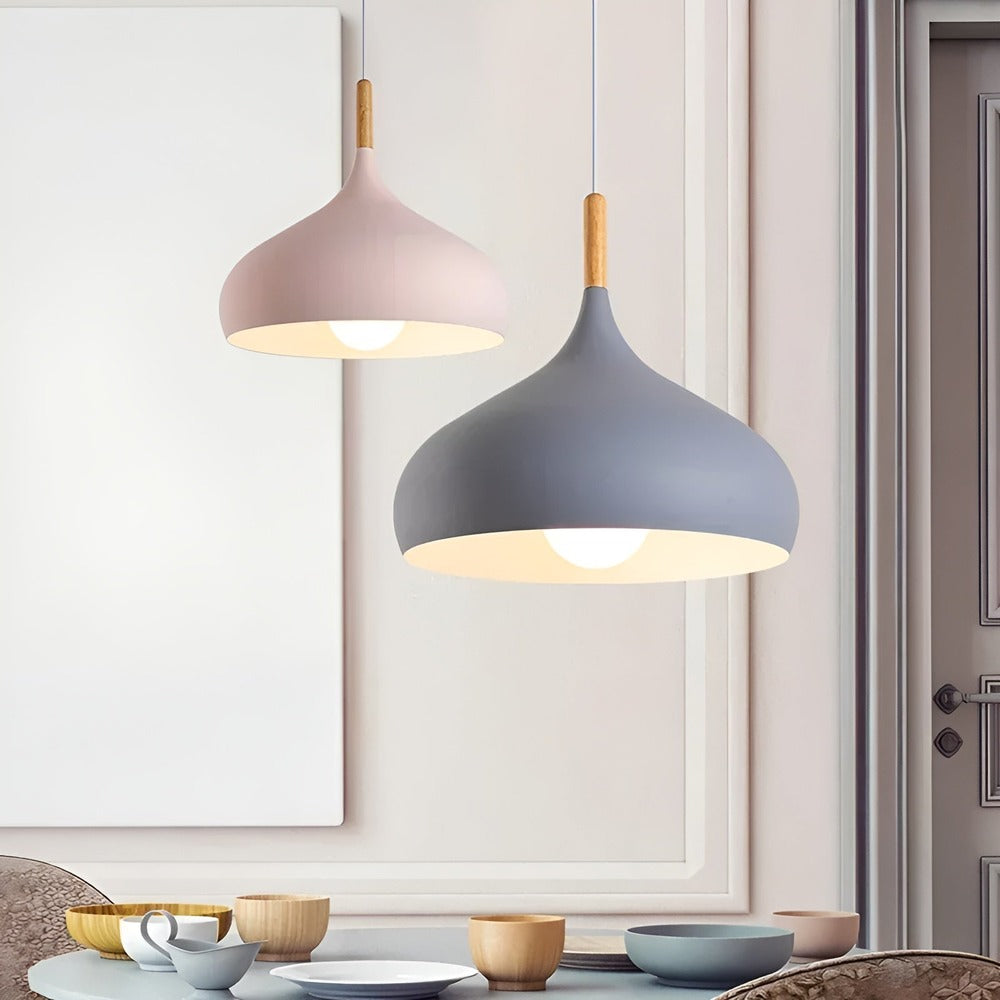 AluPastel Pendellampa - Livlig LED-krona Med ett Huvud