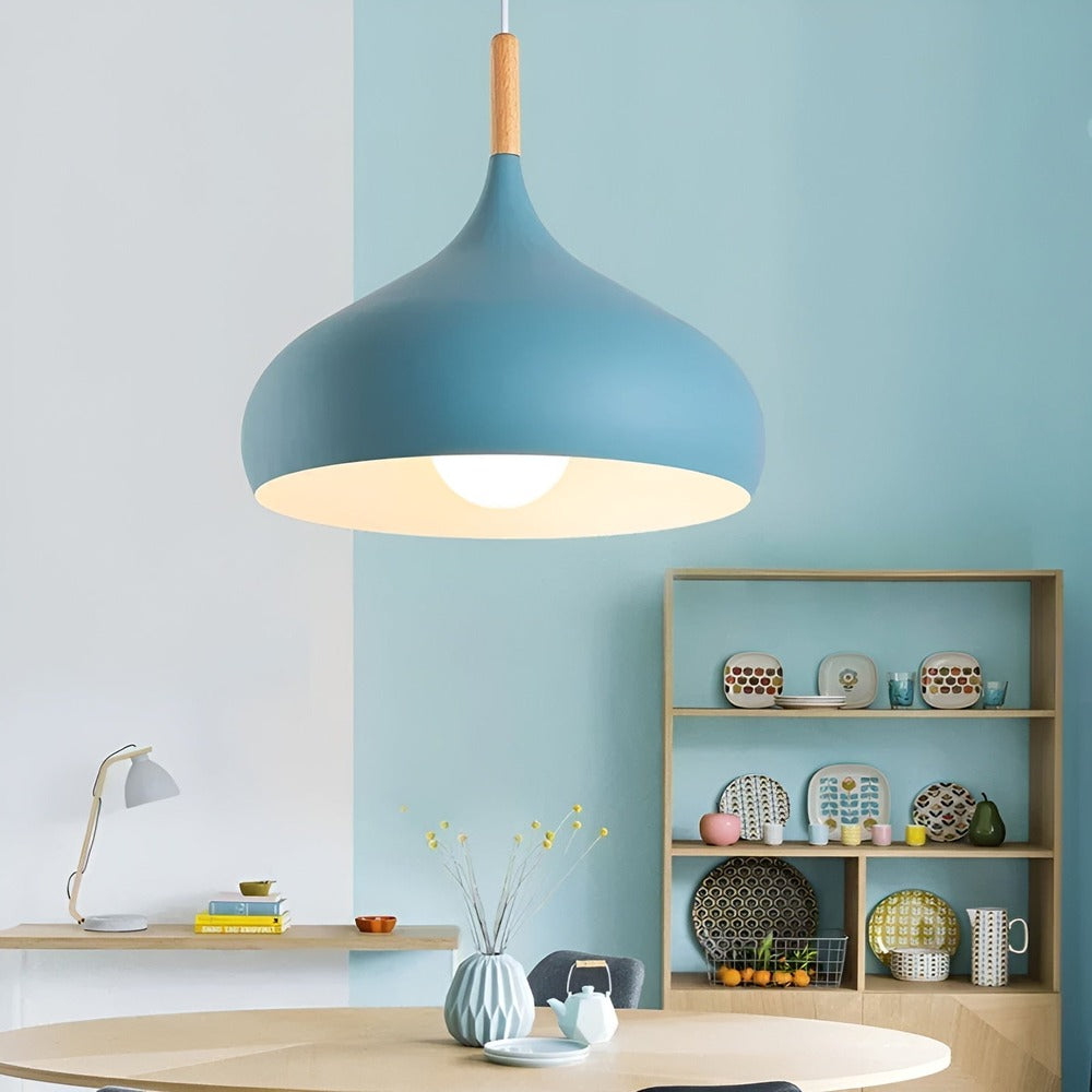 AluPastel Pendellampa - Livlig LED-krona Med ett Huvud