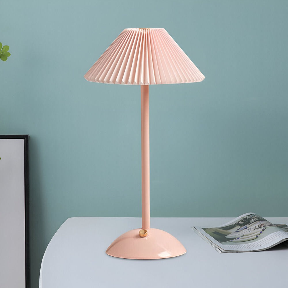 AluBrite -Aluminium LED-Paraplylampa - Touch-dimmer och USB-Uppladdningsbar