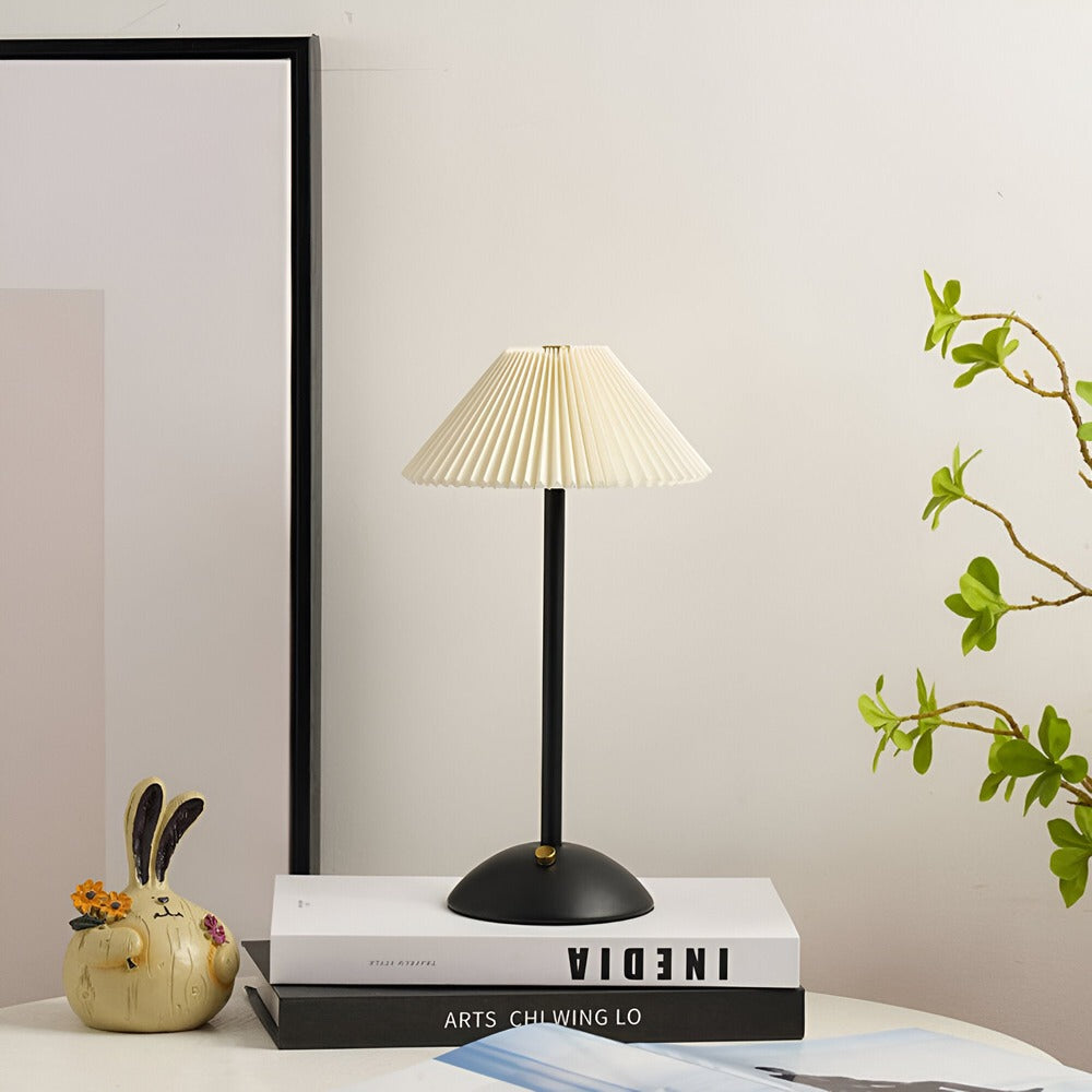 AluBrite -Aluminium LED-Paraplylampa - Touch-dimmer och USB-Uppladdningsbar