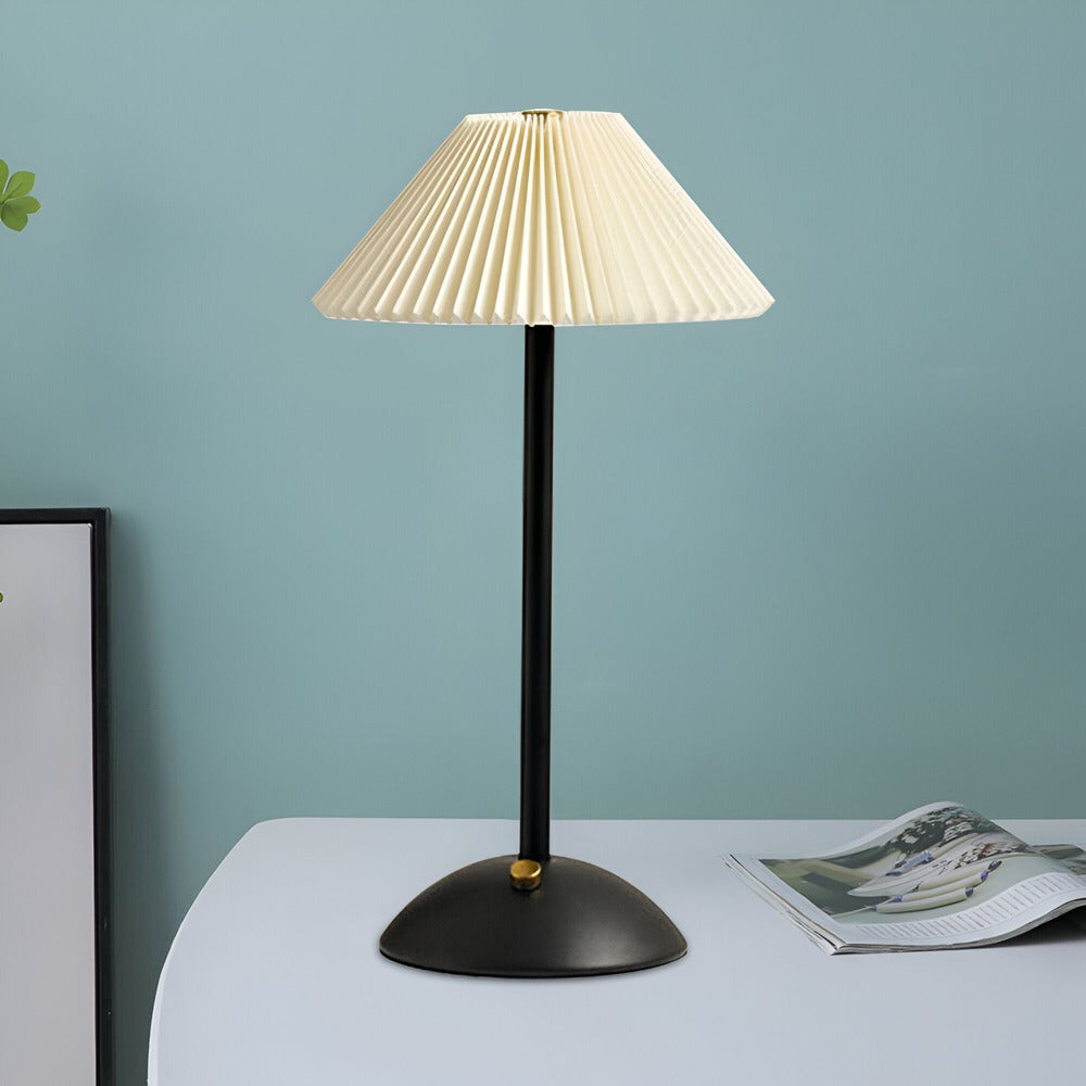 AluBrite -Aluminium LED-Paraplylampa - Touch-dimmer och USB-Uppladdningsbar