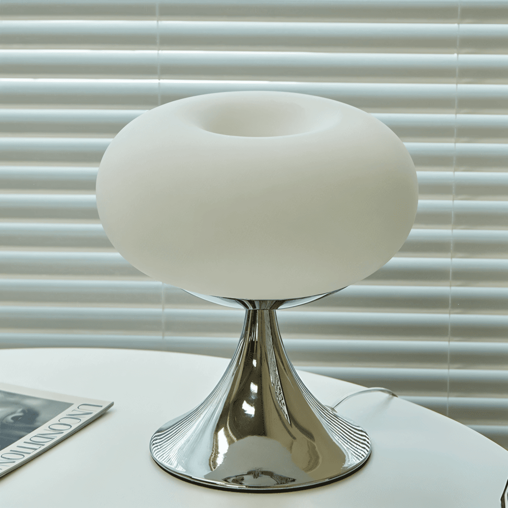 Apple Lampa - Curvy Macaron Bordslampa i Glas