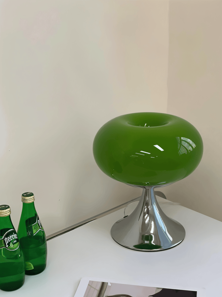 Apple Lampa - Curvy Macaron Bordslampa i Glas