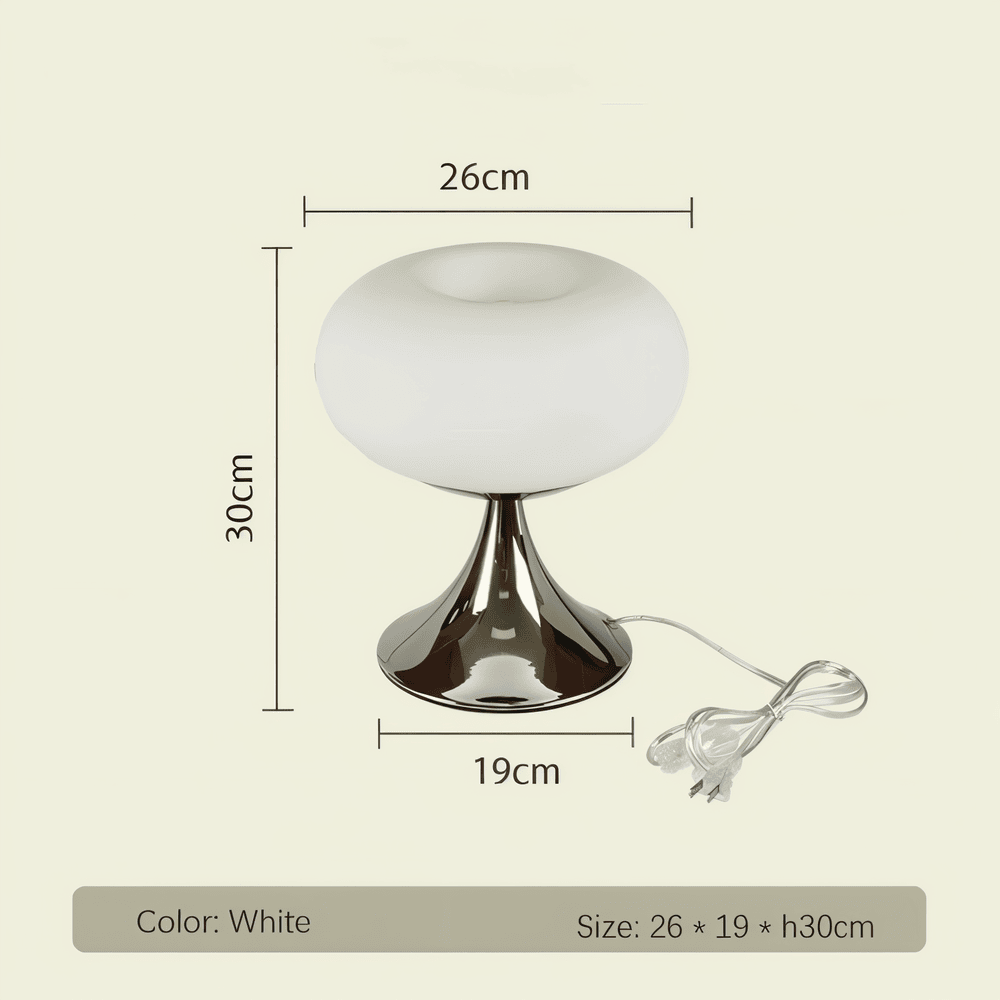 Apple Lampa - Curvy Macaron Bordslampa i Glas