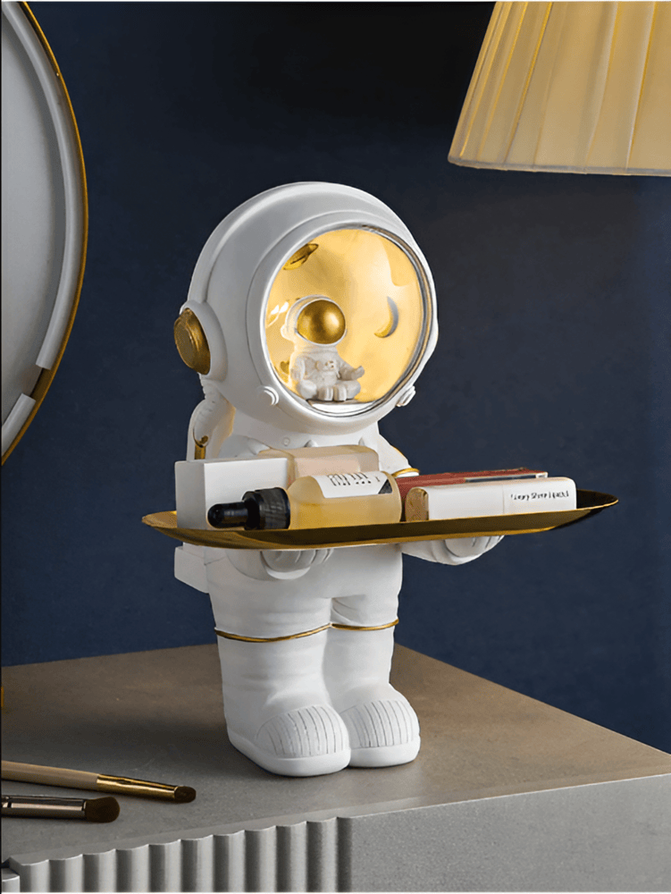 AstroTray - Förvaringsbricka för Astronauter med Yta av Syntetiskt Harts
