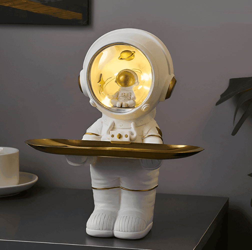 AstroTray - Förvaringsbricka för Astronauter med Yta av Syntetiskt Harts
