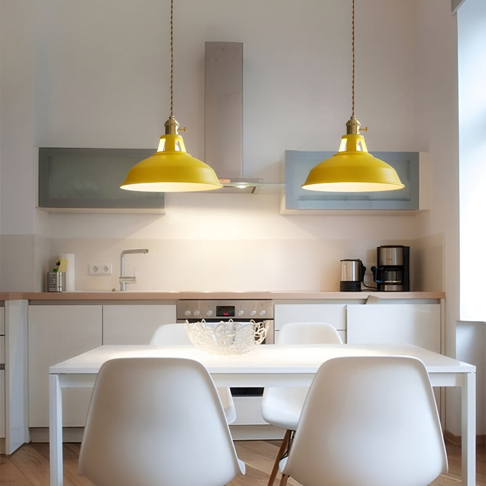 BarnFlare Taklampor - Färgglad Industriell LED Macaron Hängande Lampa
