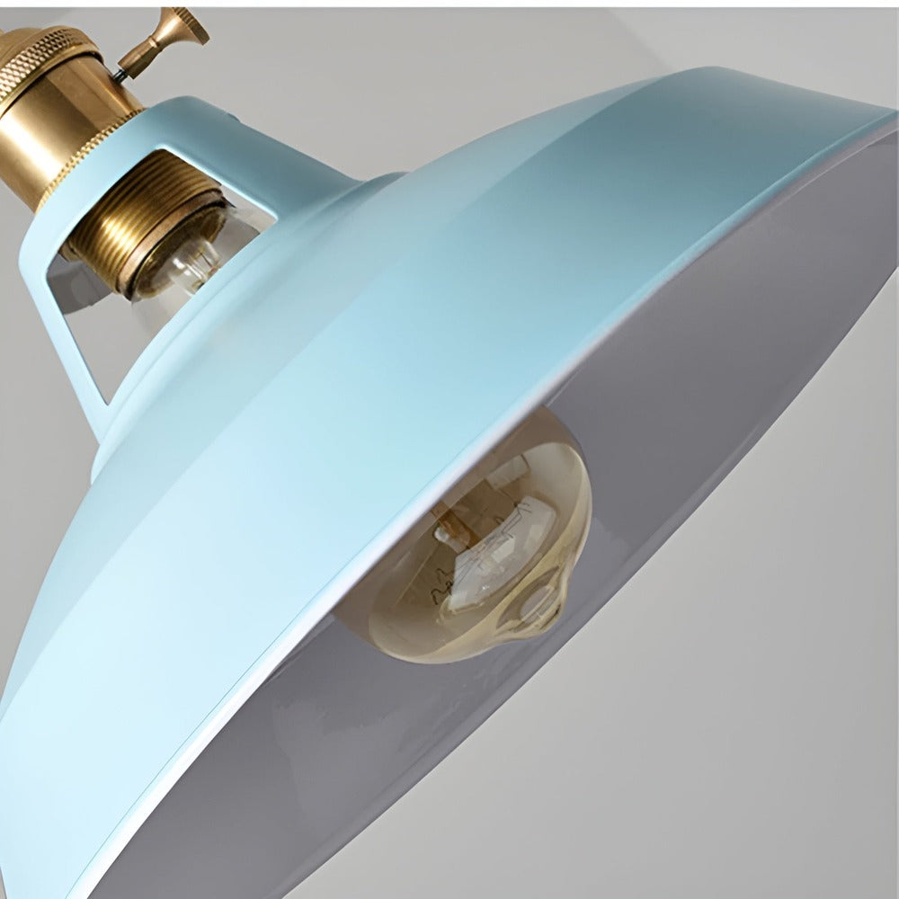 BarnFlare Taklampor - Färgglad Industriell LED Macaron Hängande Lampa