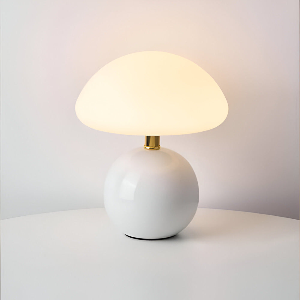 Elegant Bauhaus Inspirerad Svamplampa med 3 Färger LED Bordslampa för Modernt Ambiente
