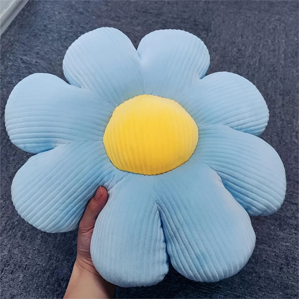 Blommigt Plädkudde för Hemmet och Kontoret – Perfekt Gåva för Högtider och Speciella Tillfällen