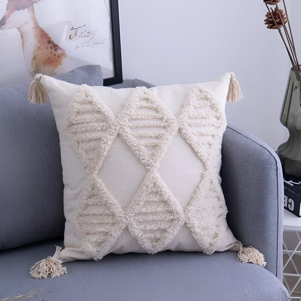 Boho Chic Kuddöverdrag – Ibiza Inspirerad Inredning med Det Lilla Extra