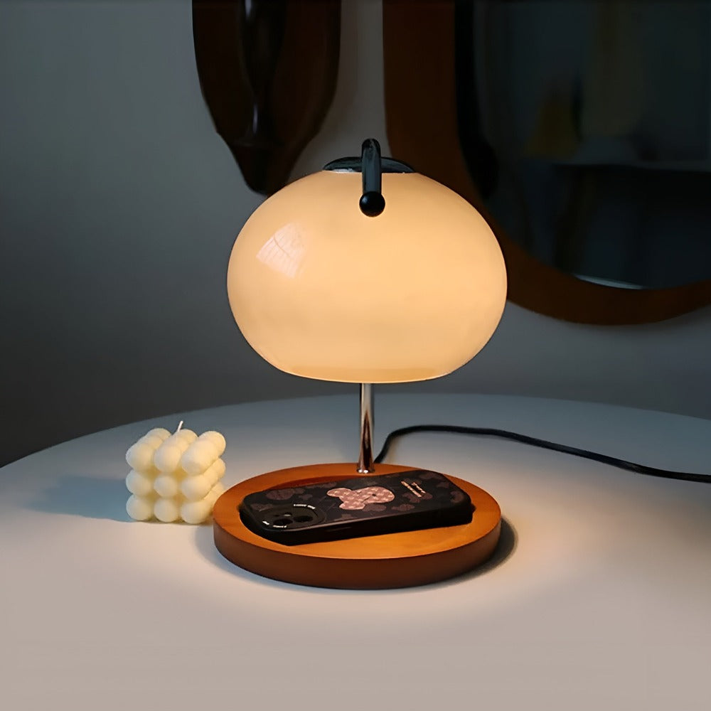 CandleGleam - Dimbar Ljusvärmare i Metall och Glas med Retrocharm
