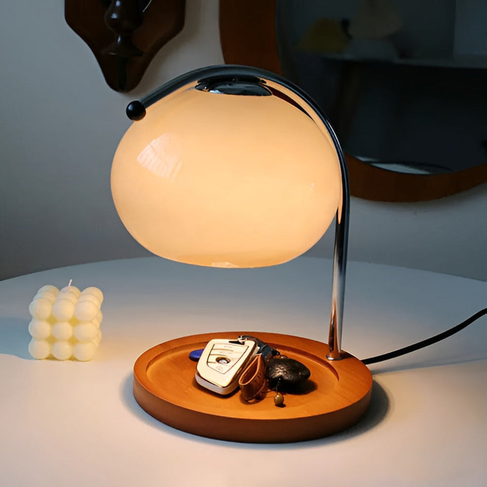 CandleGleam - Dimbar Ljusvärmare i Metall och Glas med Retrocharm
